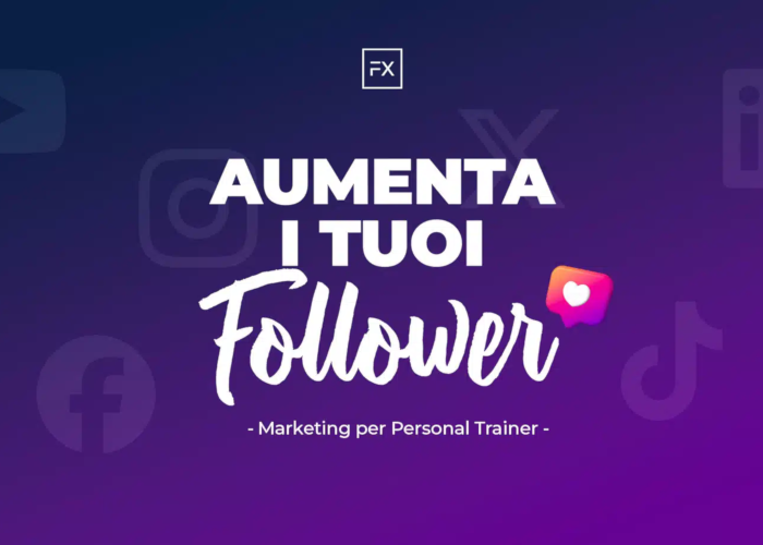 [GRATIS] Aumenta i tuoi Follower di FitnessX