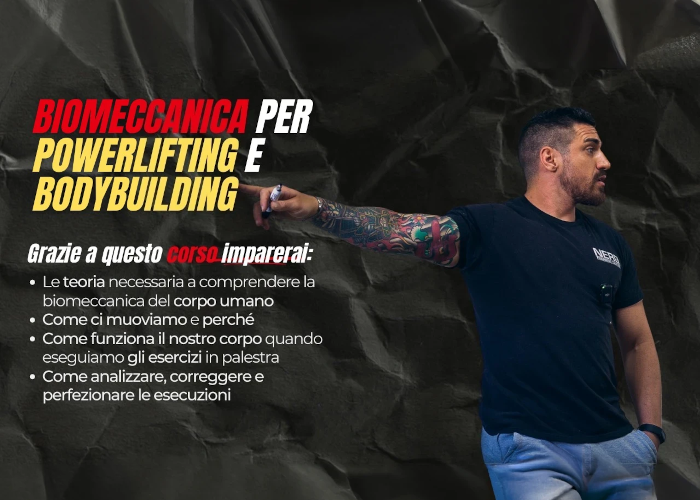 [GRATIS] Biomeccanica per Powerlifting e Bodybuilding di Filippo d’Albero (Nerd Academy)