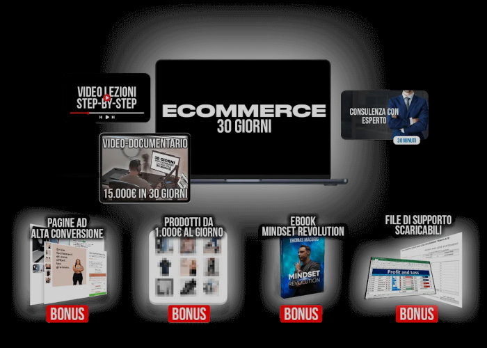 [GRATIS] Ecom in 30 Giorni di Thomas Macorig