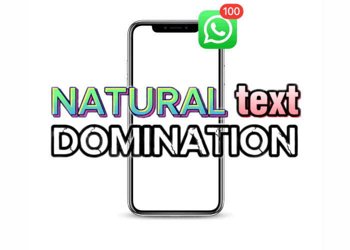 [GRATIS] Natural Text Domination di KingSeduction