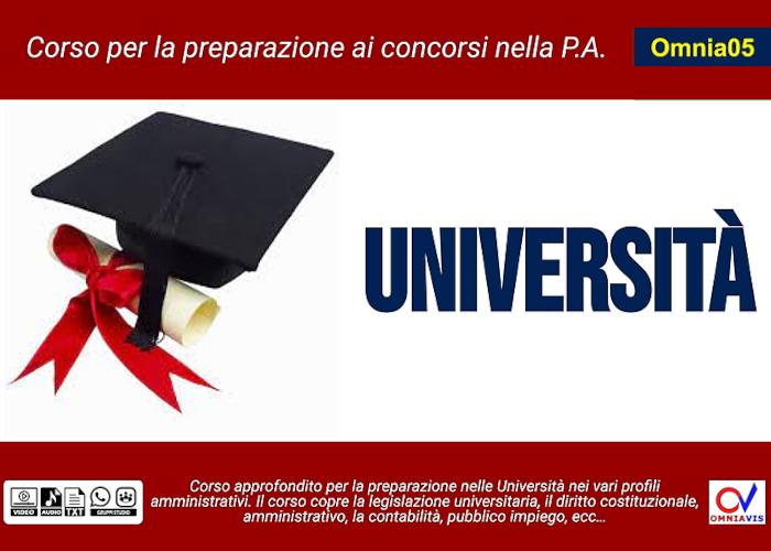 [GRATIS] Omnia05: Università di Omniavis