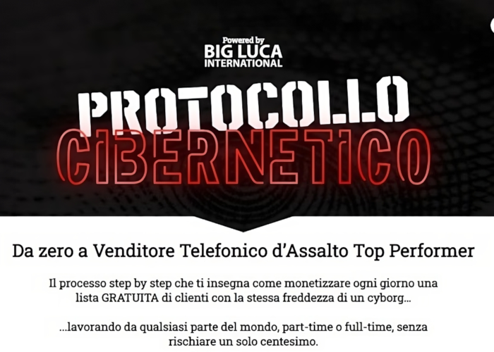 [GRATIS] Protocollo Cibernetico (VTA Expert) di Big Luca