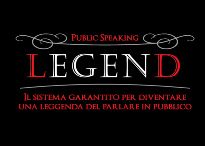 [GRATIS] Public Speaking Legend di Max Formisano