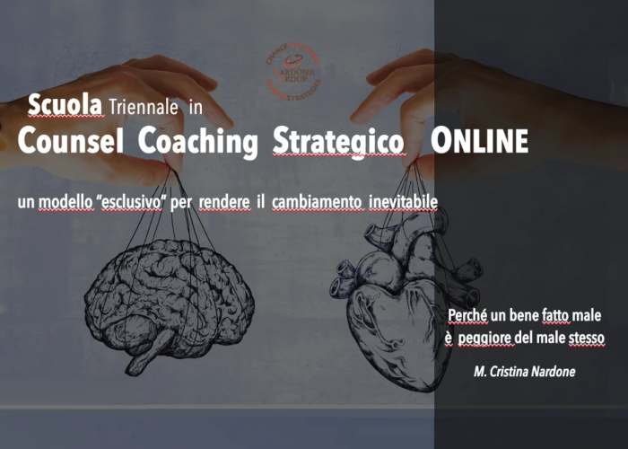 [GRATIS] Scuola triennale di counseling e coaching breve strategico di Nardone