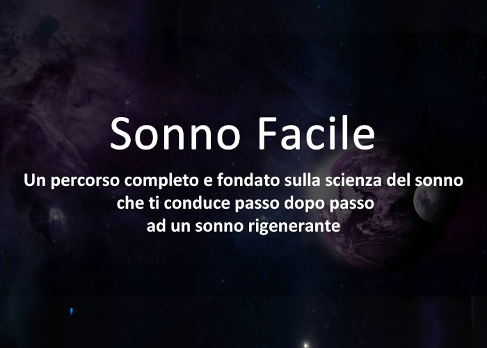 [GRATIS] Percorso Sonno Facile di La Scuola del Sonno