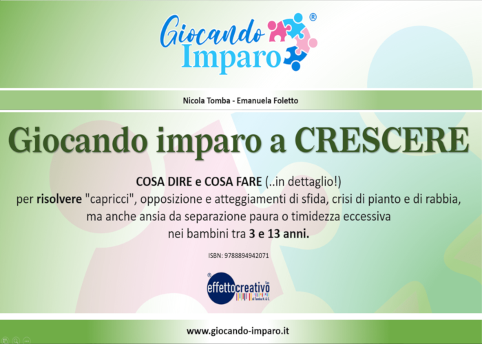 [GRATIS] Giocando imparo a CRESCERE di Giocando Imparo