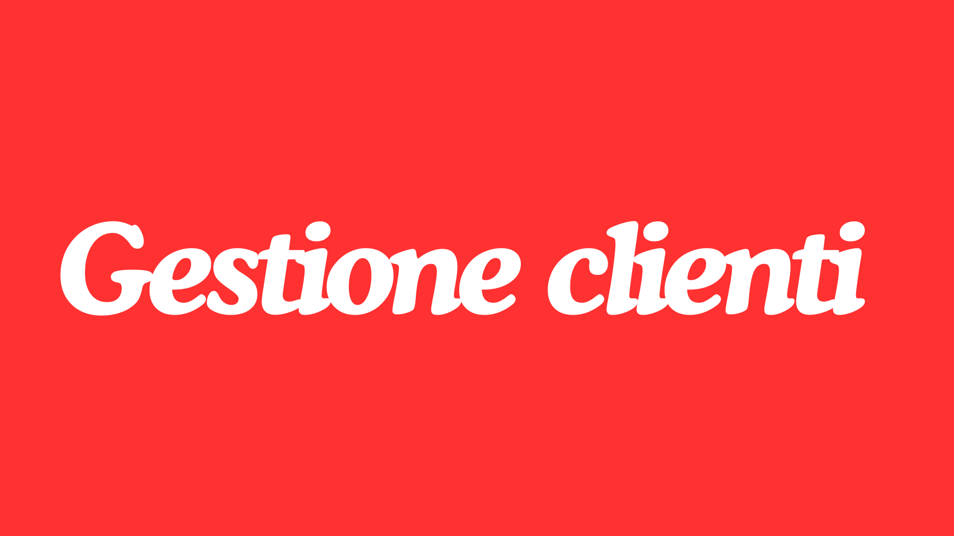 [GRATIS] Gestione clienti di Marketing Espresso AcadeME