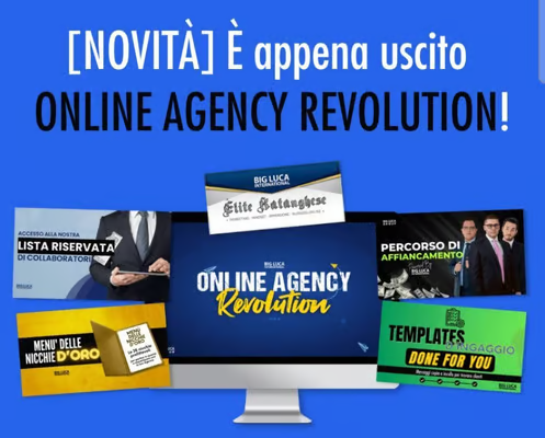 [GRATIS] Online Agency Revolution PREMIUM di Big Luca