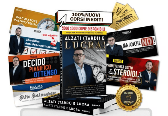 [GRATIS] Alzati e lucra + Cambiamento a comando + Cambiamento istantaneo + Meccanismo anti-sabotaggio di Big Luca